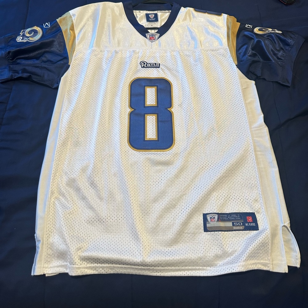 St Louis Rams Sam Bradford Reebok Men’s Jersey Size 50(Large)